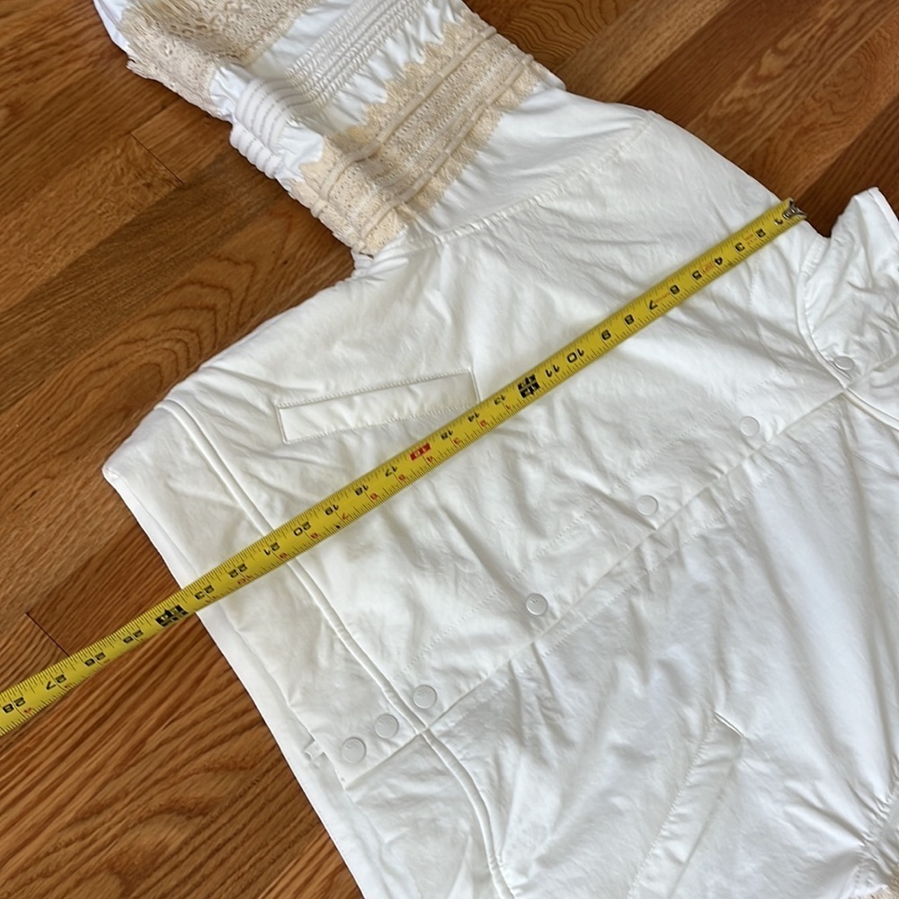 NWT Free People Solstice Bomber Size XS Color White - Picture 11 of 17